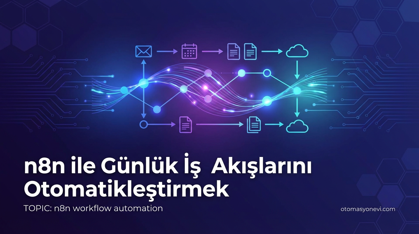 n8n ile Günlük İş Akışlarını Otomatikleştirmek