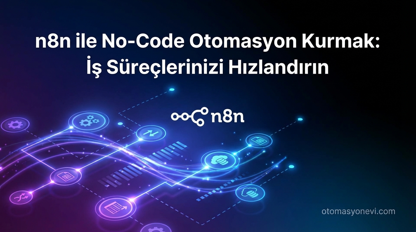 n8n ile No-Code Otomasyon Kurmak: İş Süreçlerinizi Hızlandırın