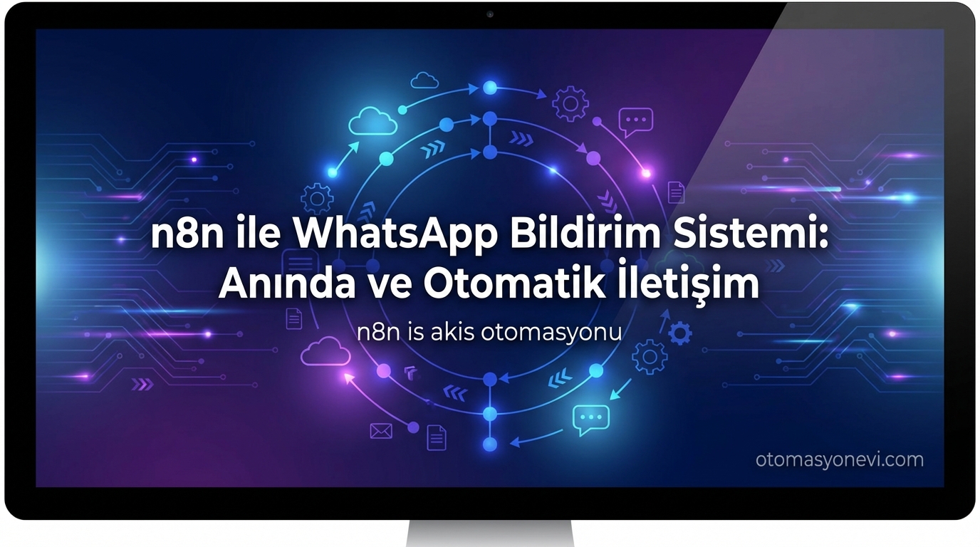 n8n ile WhatsApp Bildirim Sistemi: Anında ve Otomatik İletişim
